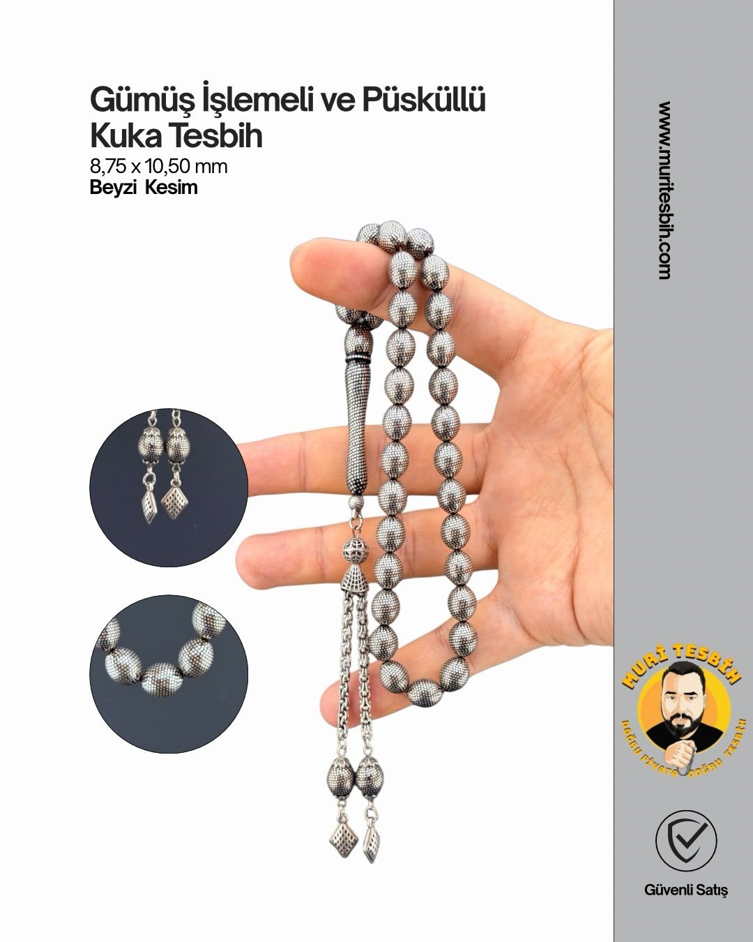 Gümüş İşlemeli Ve Püsküllü Kuka