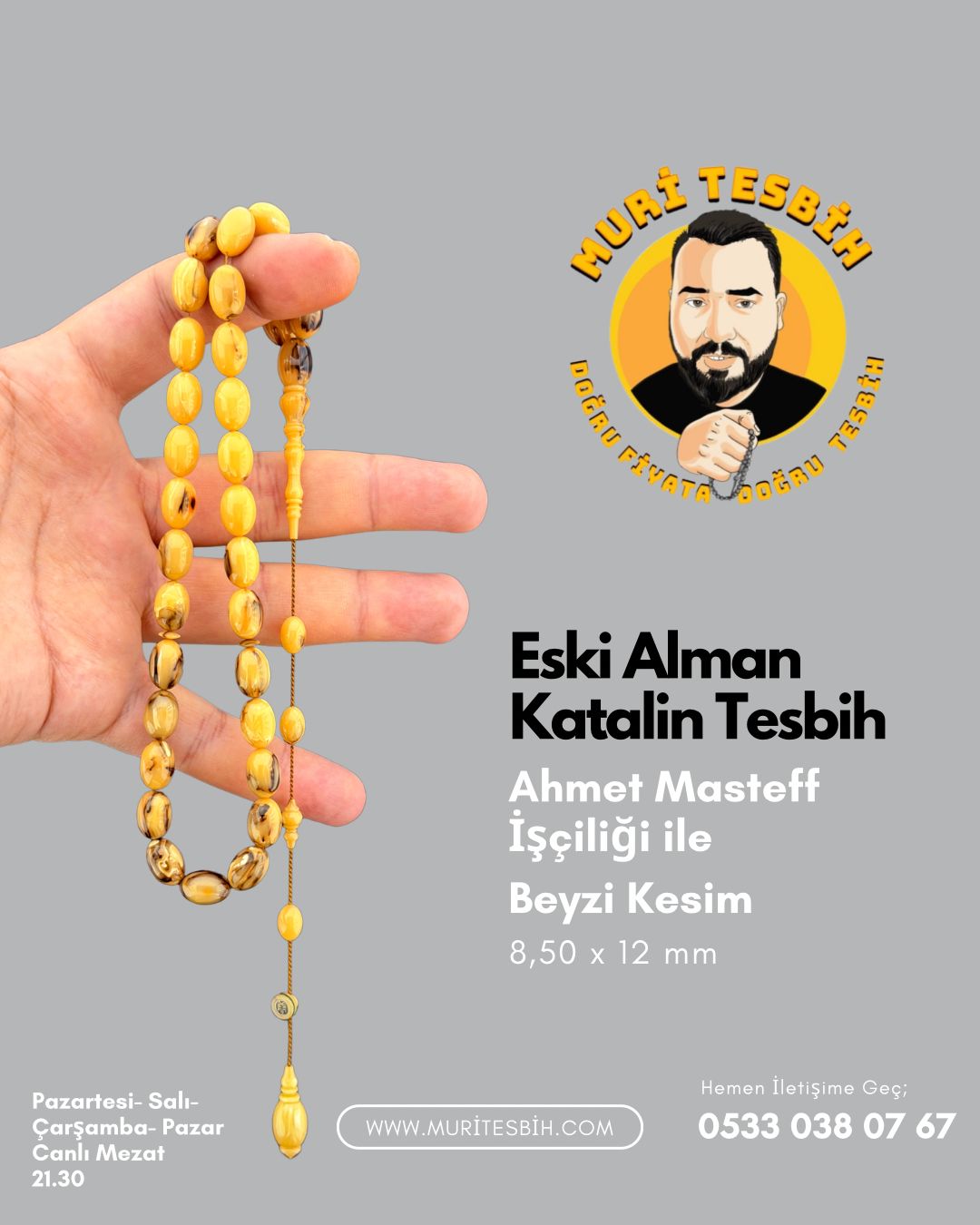 Ahmet Masteff Çatal Bıçak Eski Alman Katalin