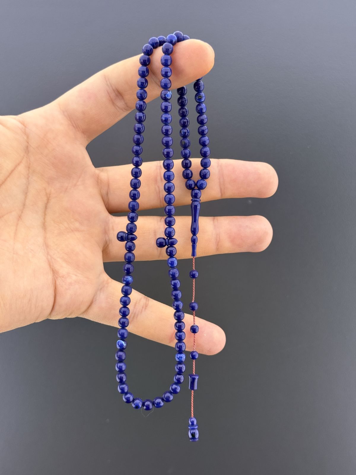 Alman Katalin Küre Kesim Tesbih (5x5mm)