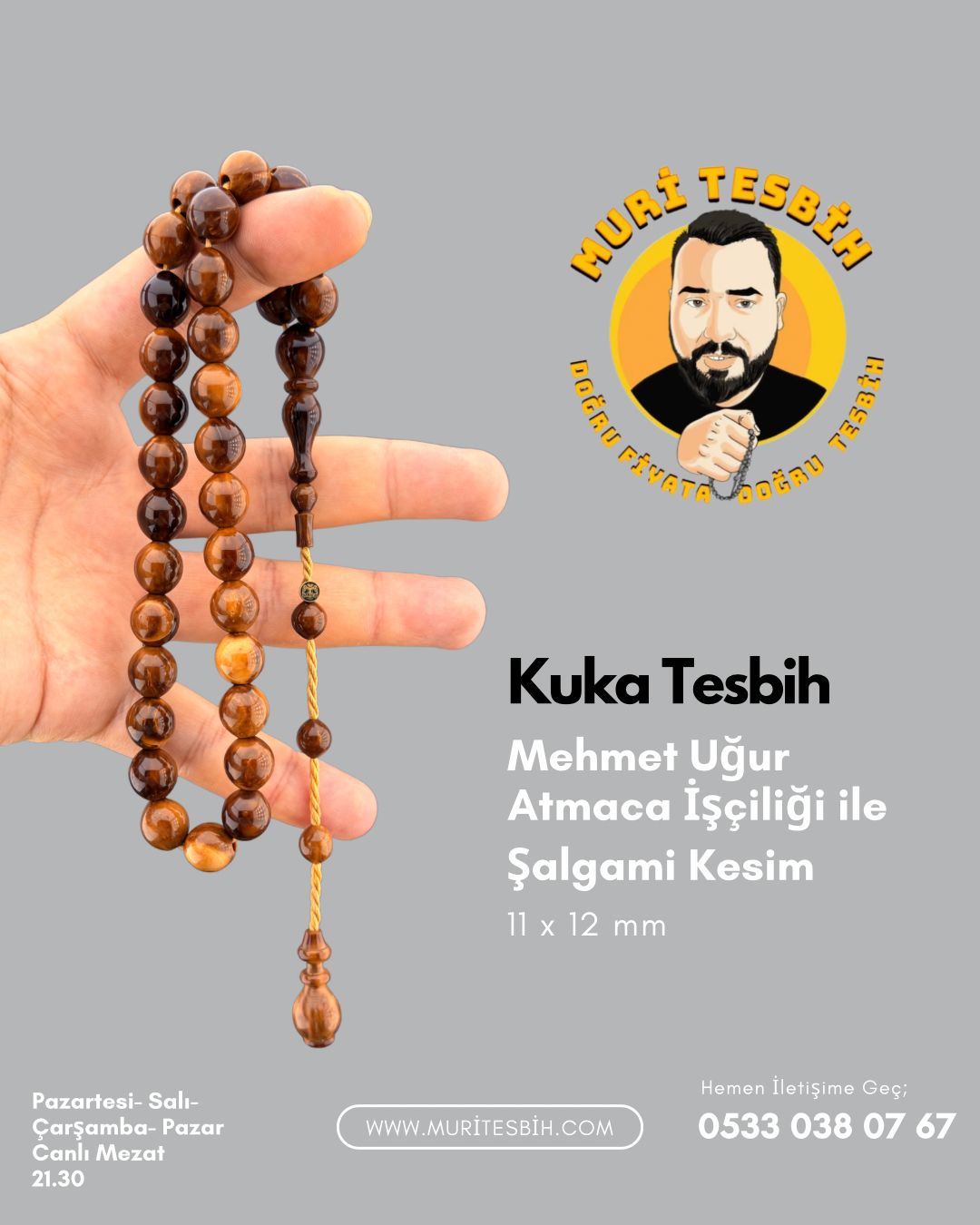 Mehmet Uğur Atmaca Kuka Tesbih