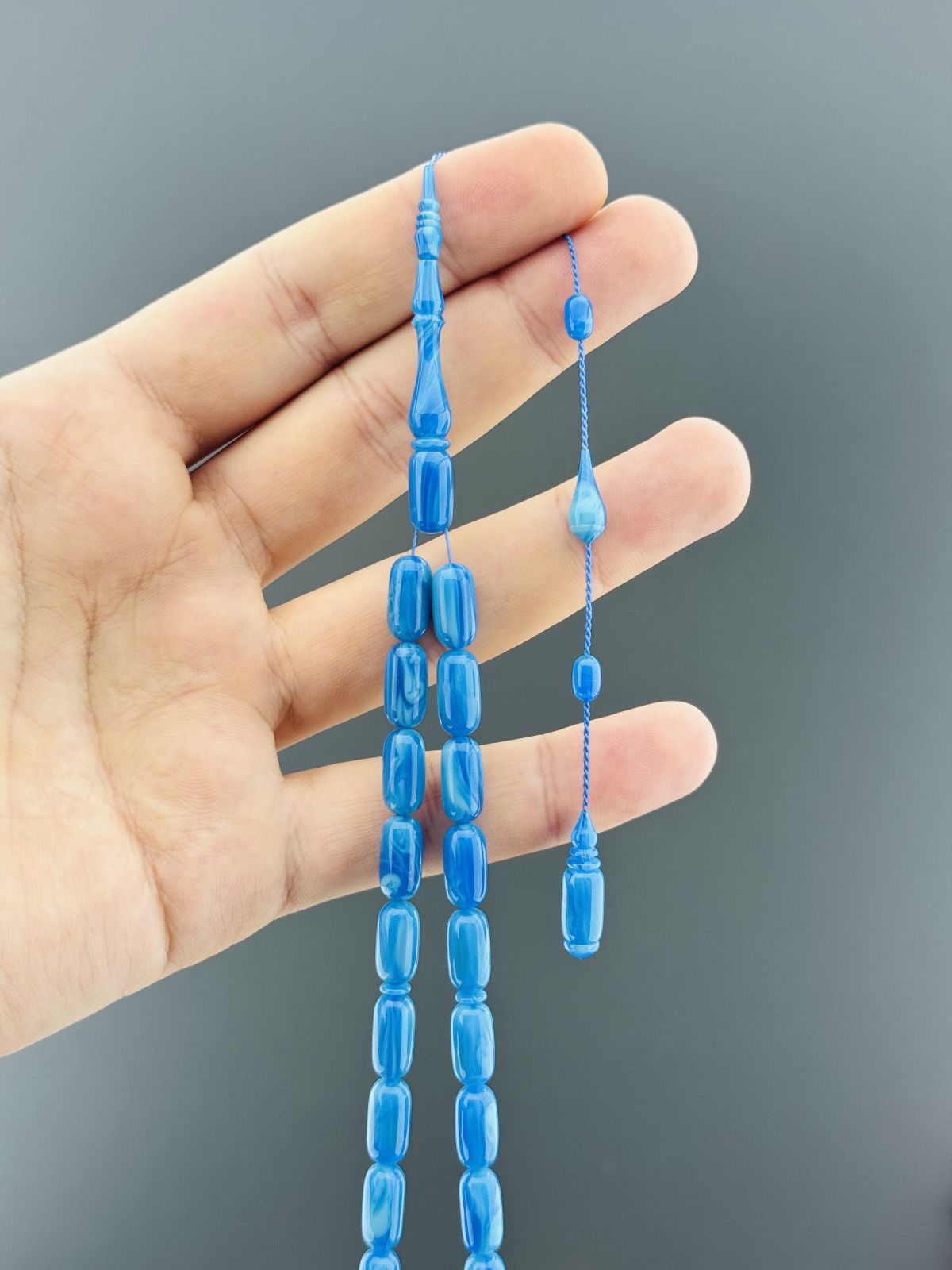 Alman Katalin Kapsül Kesim Eski Tesbih (6,50x13mm)