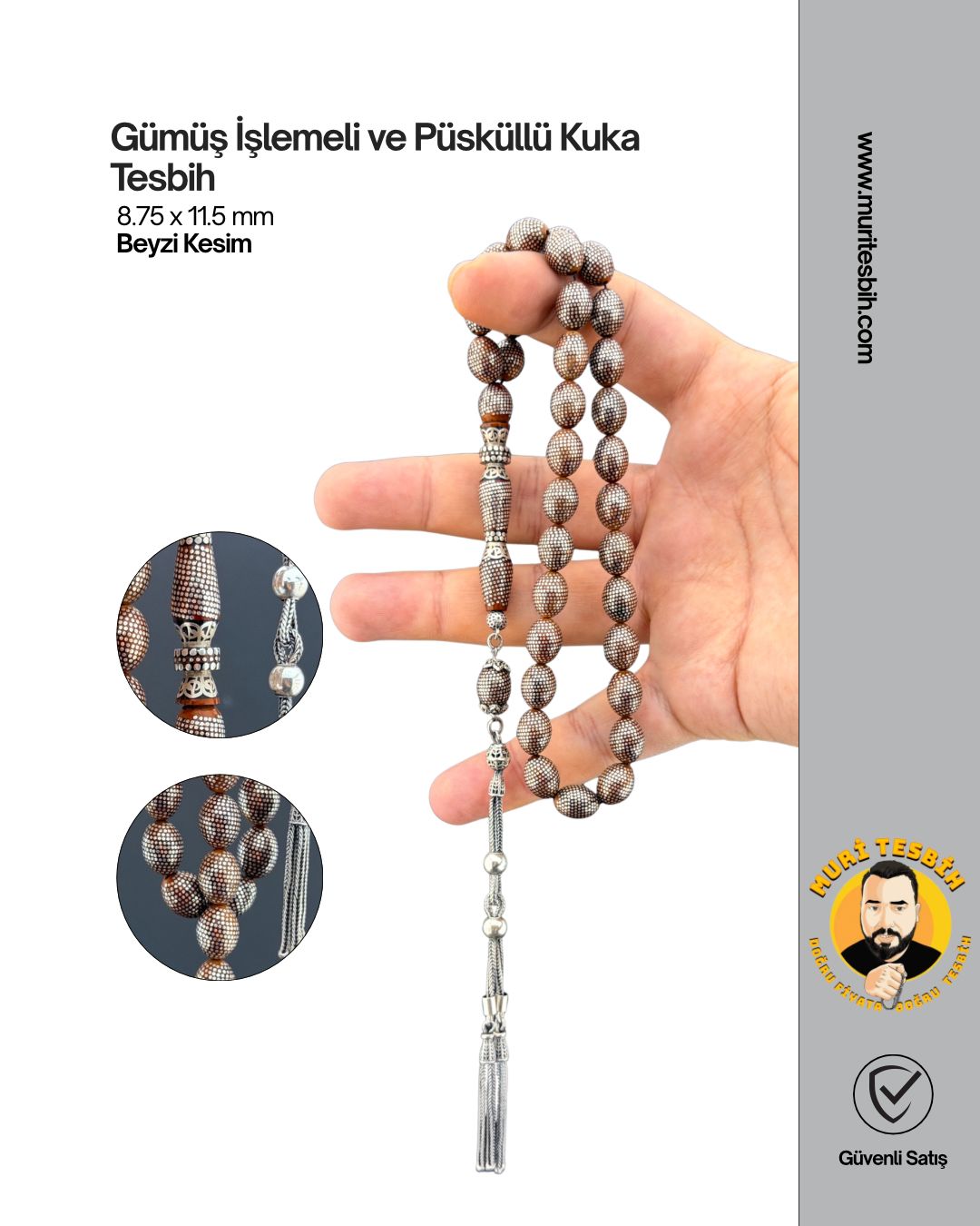 Gümüş İşlemeli Ve Püsküllü Kuka