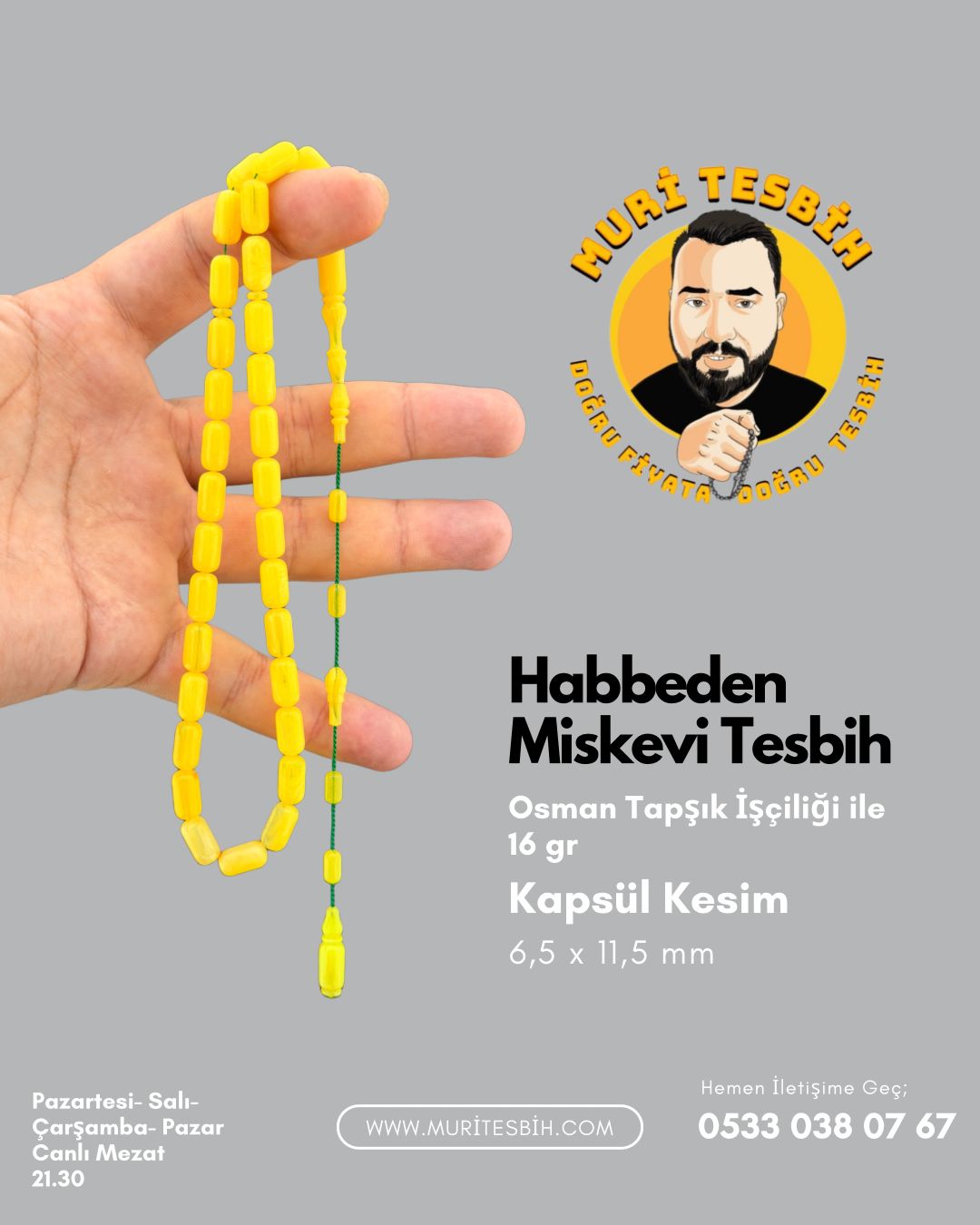 Osman Tapşık 16 Gr Habbeden Miskevi
