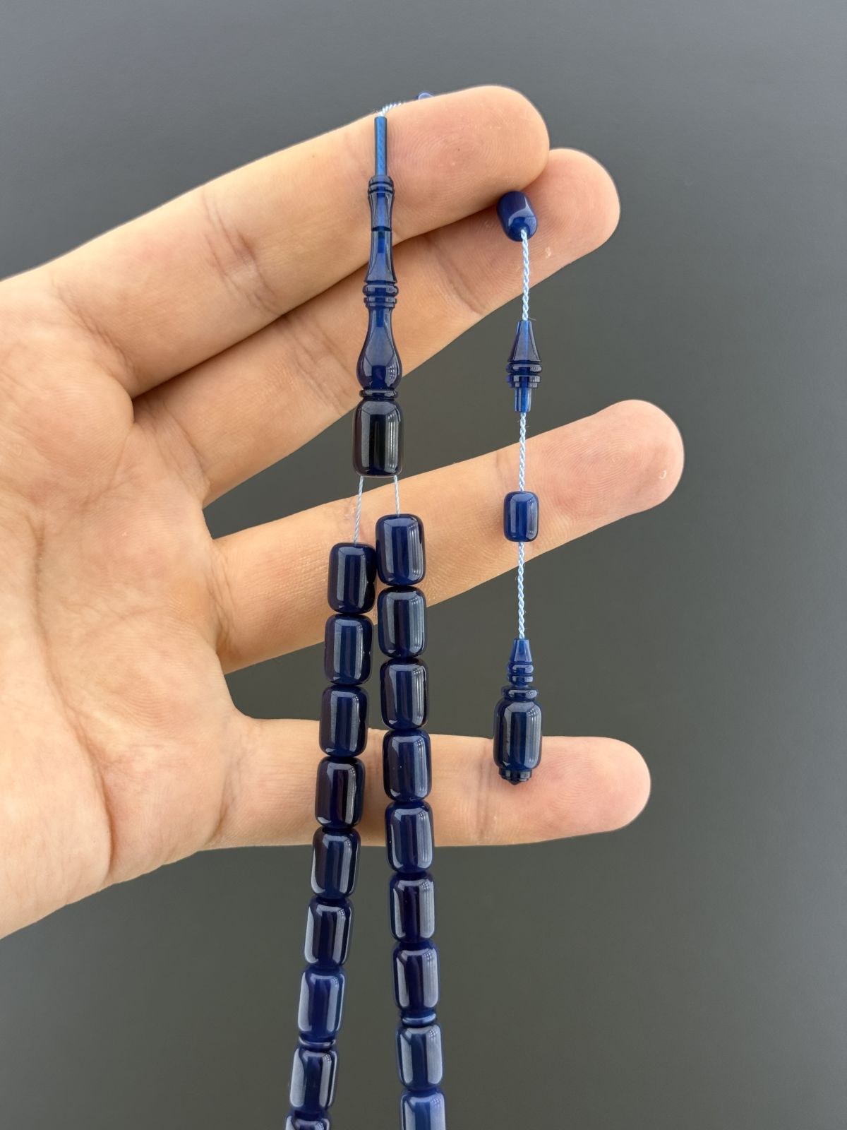 Alman Katalin Kapsül Kesim Eski Tesbih (7,50x11mm)