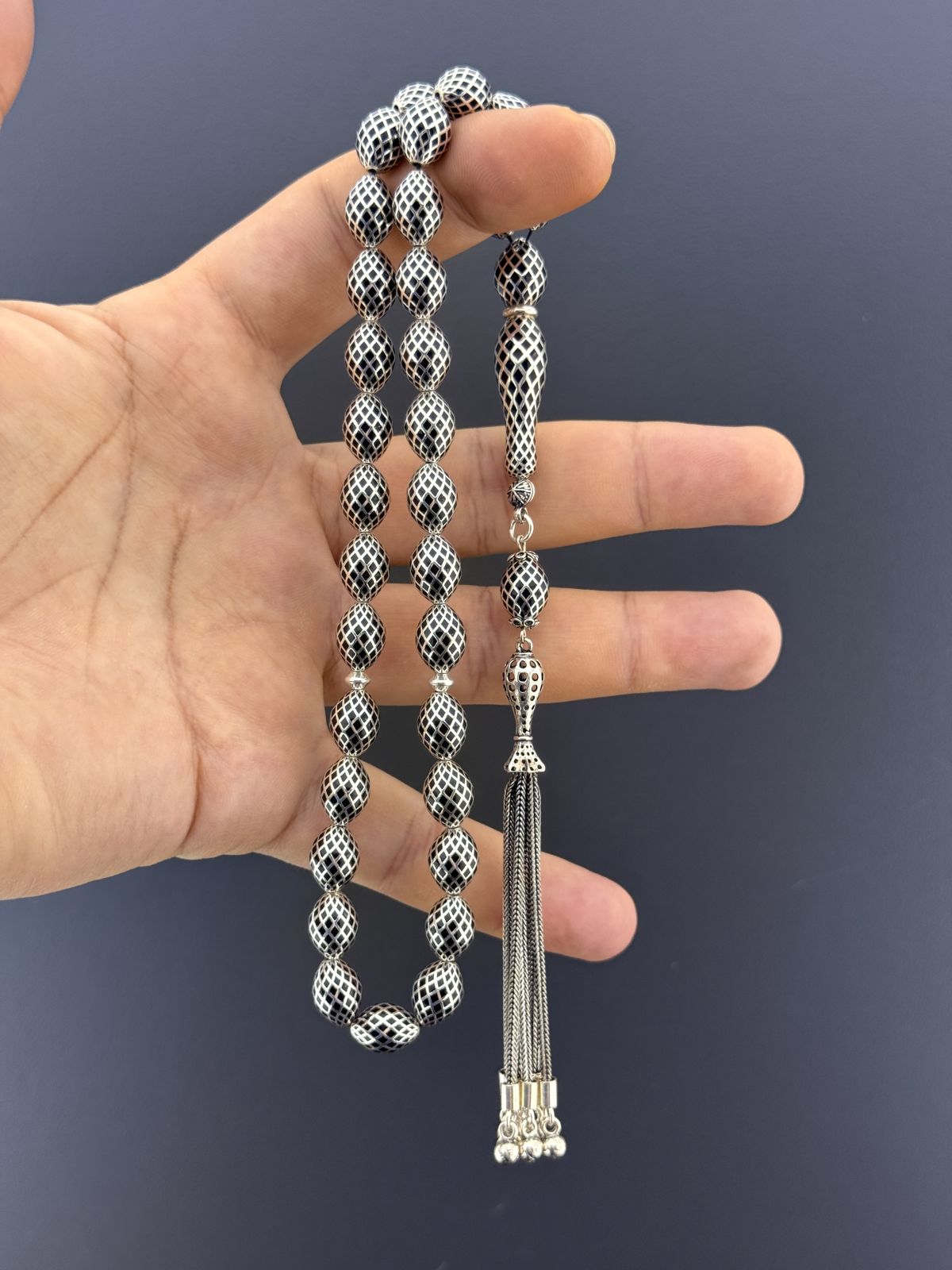 50,8 Gr Gümüş Tesbih