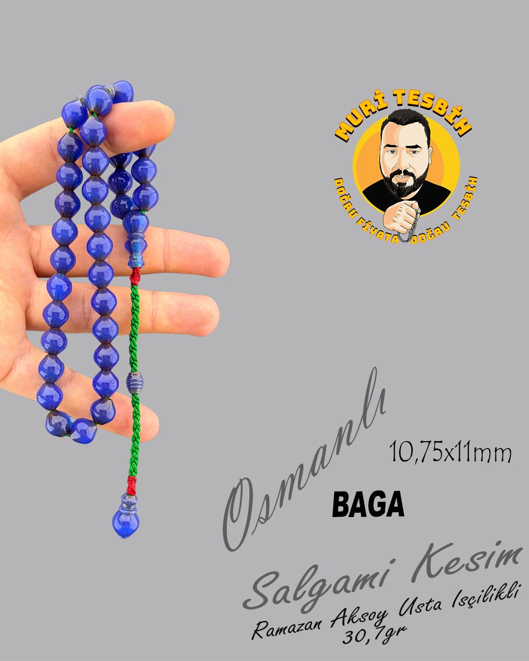 Eski Tesbih (10,75x11mm)