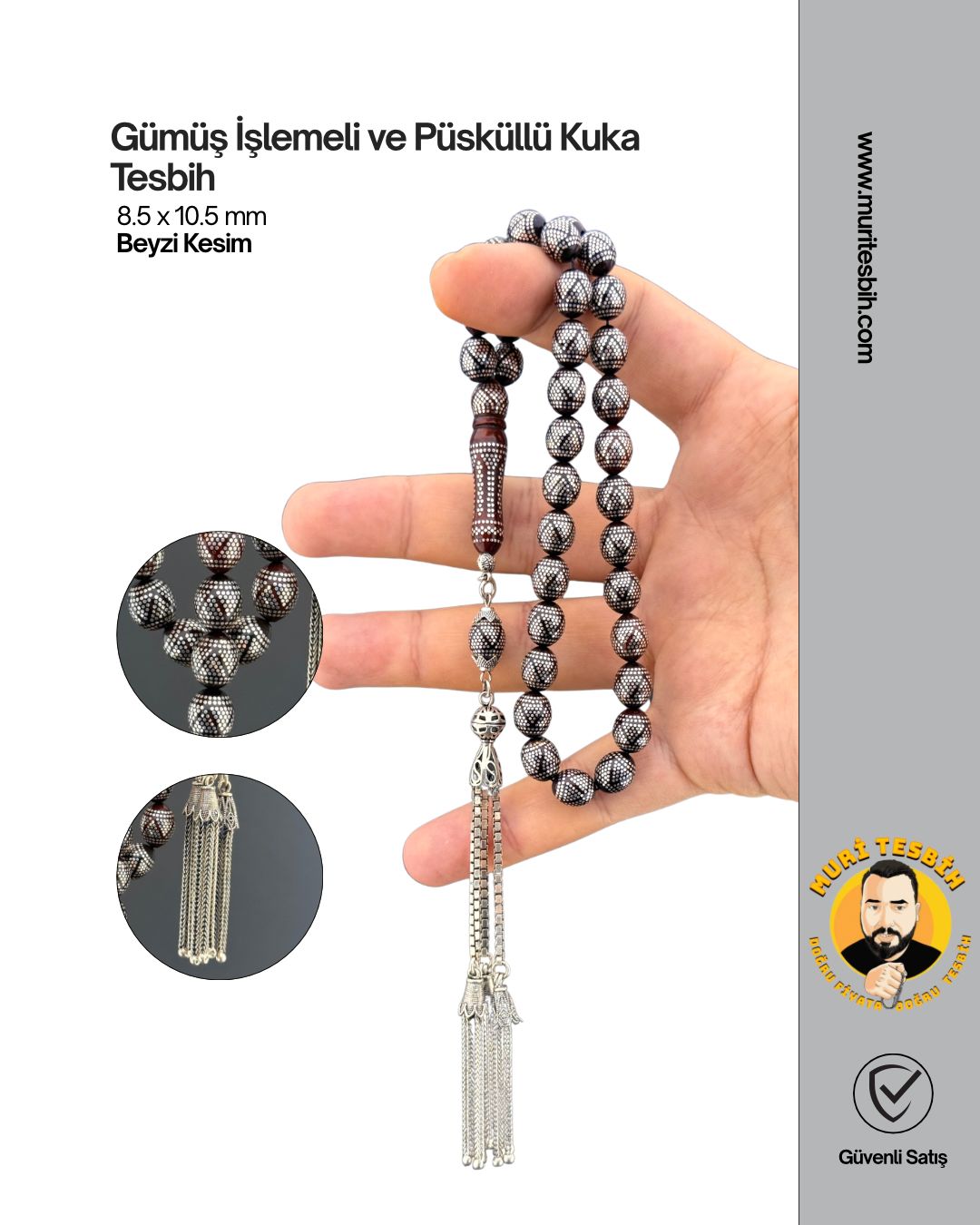 Gümüş İşlemeli Ve Püsküllü Kuka