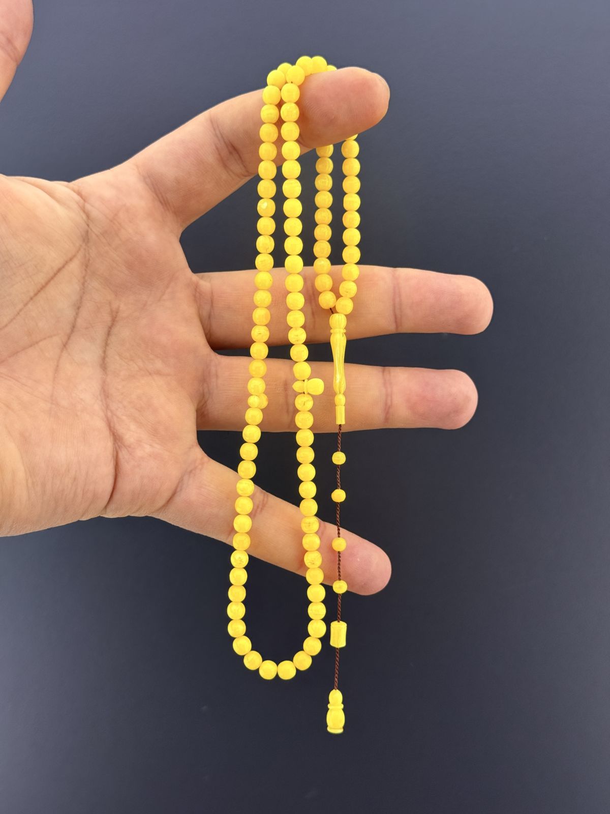 Alman Katalin Küre Kesim Tesbih (5x5mm)