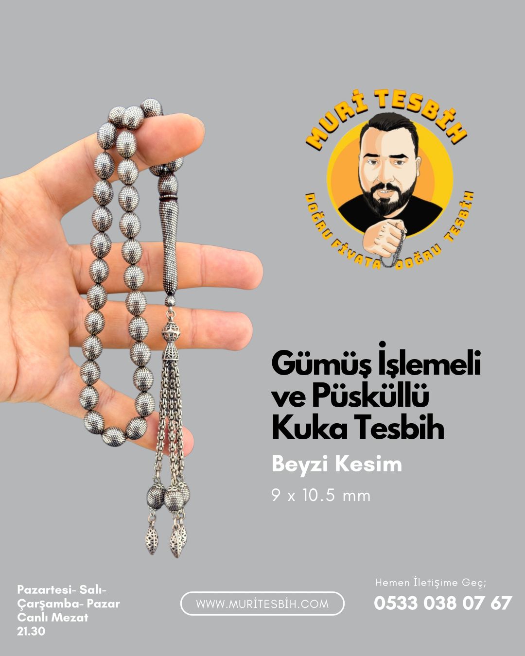 Gümüş İşlemeli Ve Püsküllü Kuka