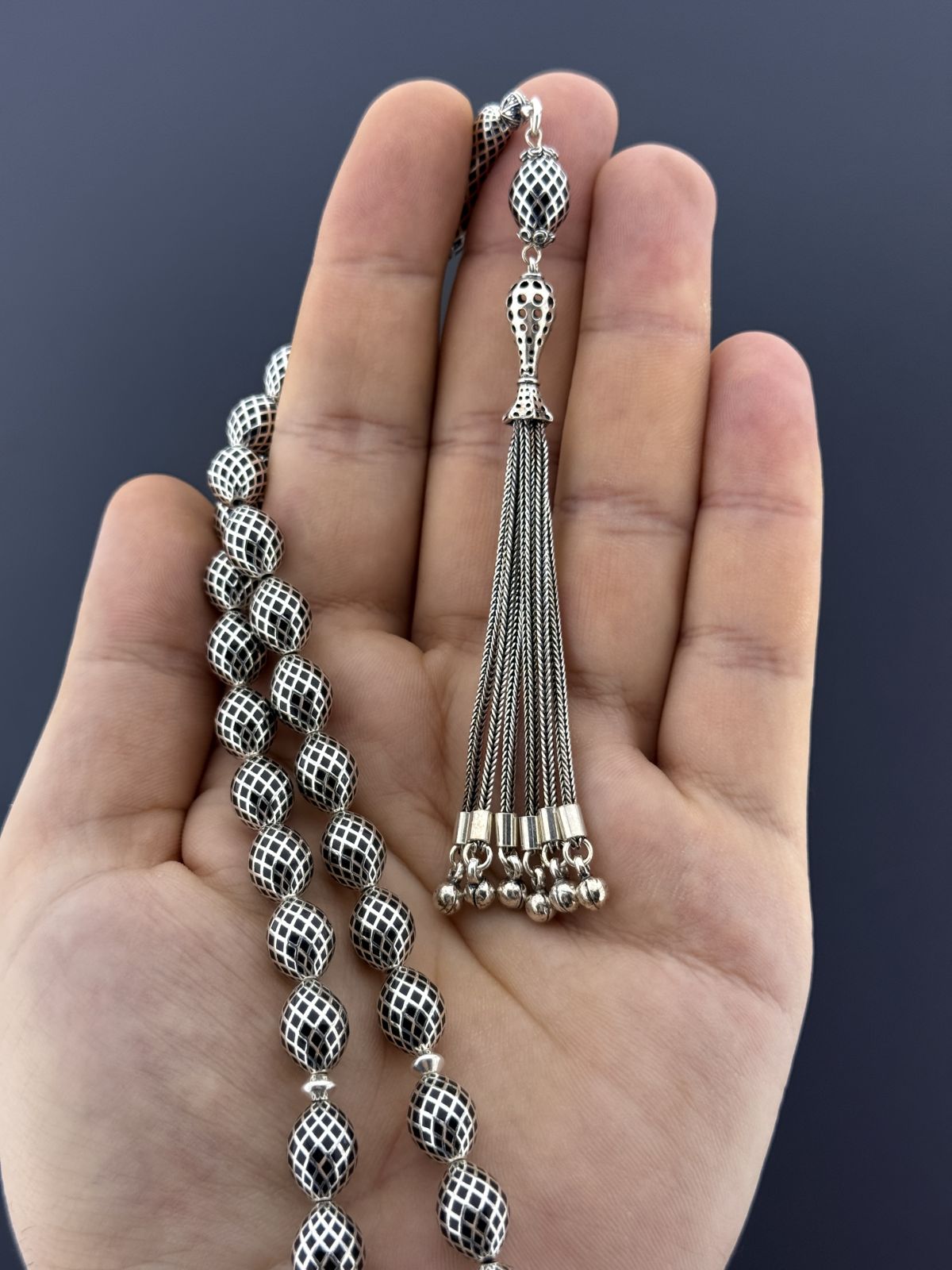 50,8 Gr Gümüş Tesbih