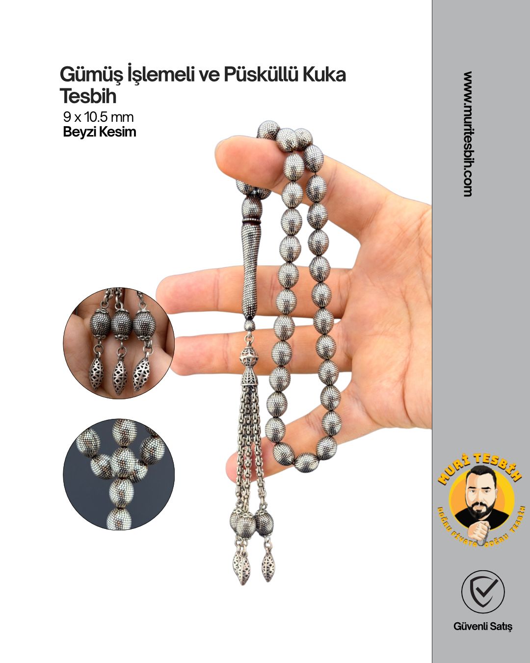 Gümüş İşlemeli Ve Püsküllü Kuka