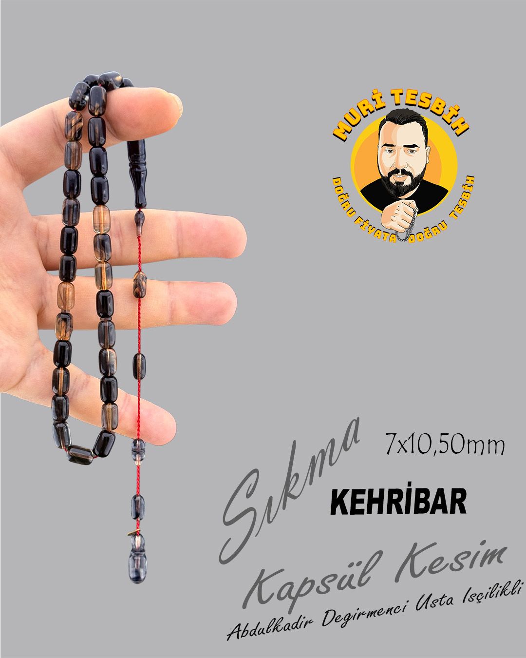 Abdülkadir Değirmenci Sıkma Kehribar