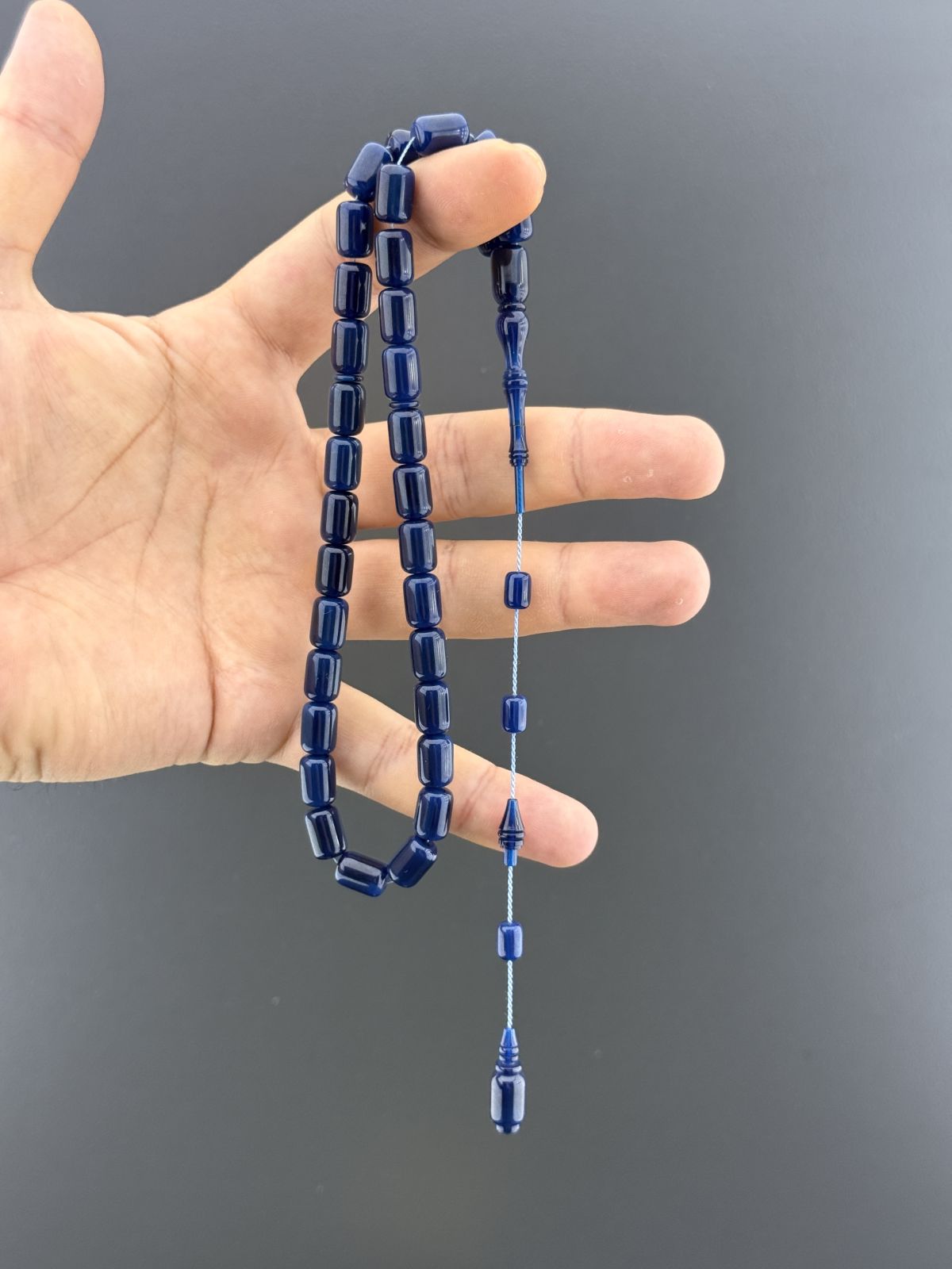 Alman Katalin Kapsül Kesim Eski Tesbih (7,50x11mm)