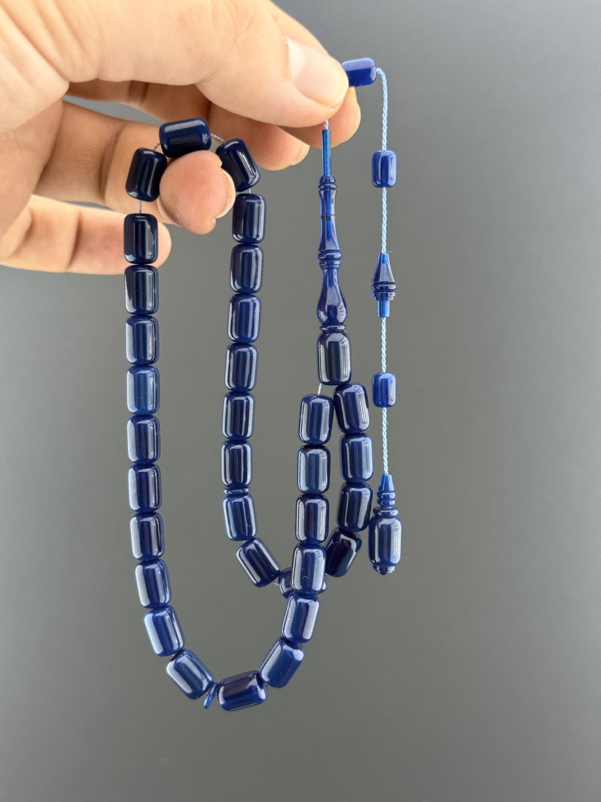 Alman Katalin Kapsül Kesim Eski Tesbih (7,50x11mm)