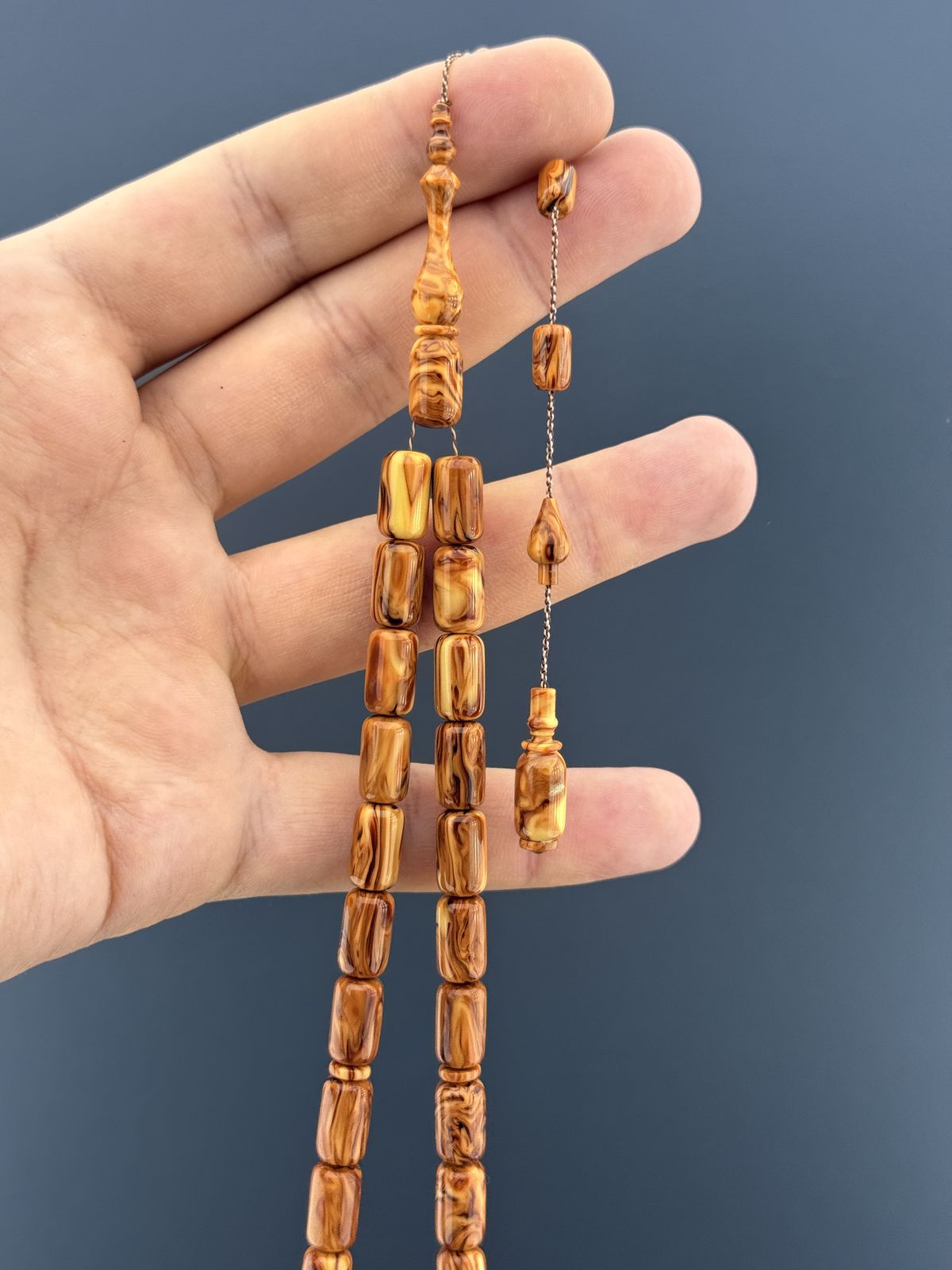 Alman Katalin Kapsül Kesim Eski Tesbih (7,00x12mm)