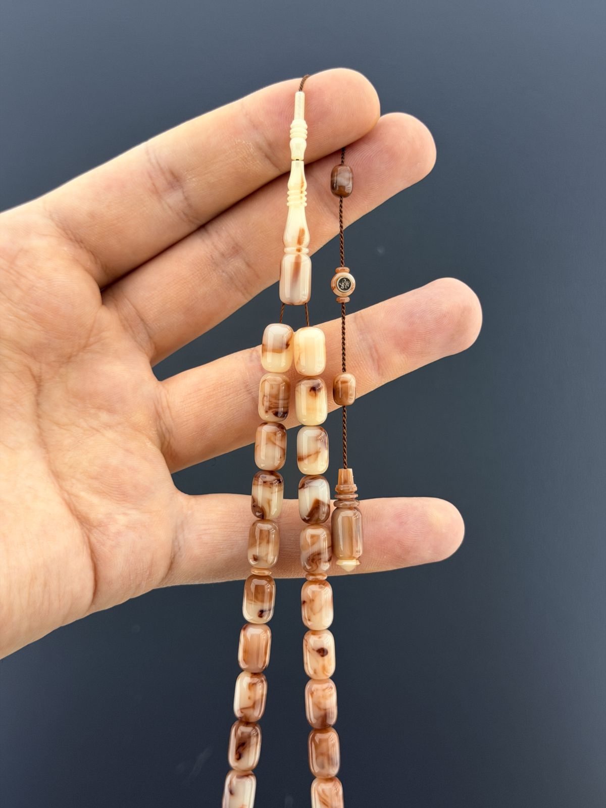 Alman Katalin Kapsül Kesim Tesbih (7x11mm)