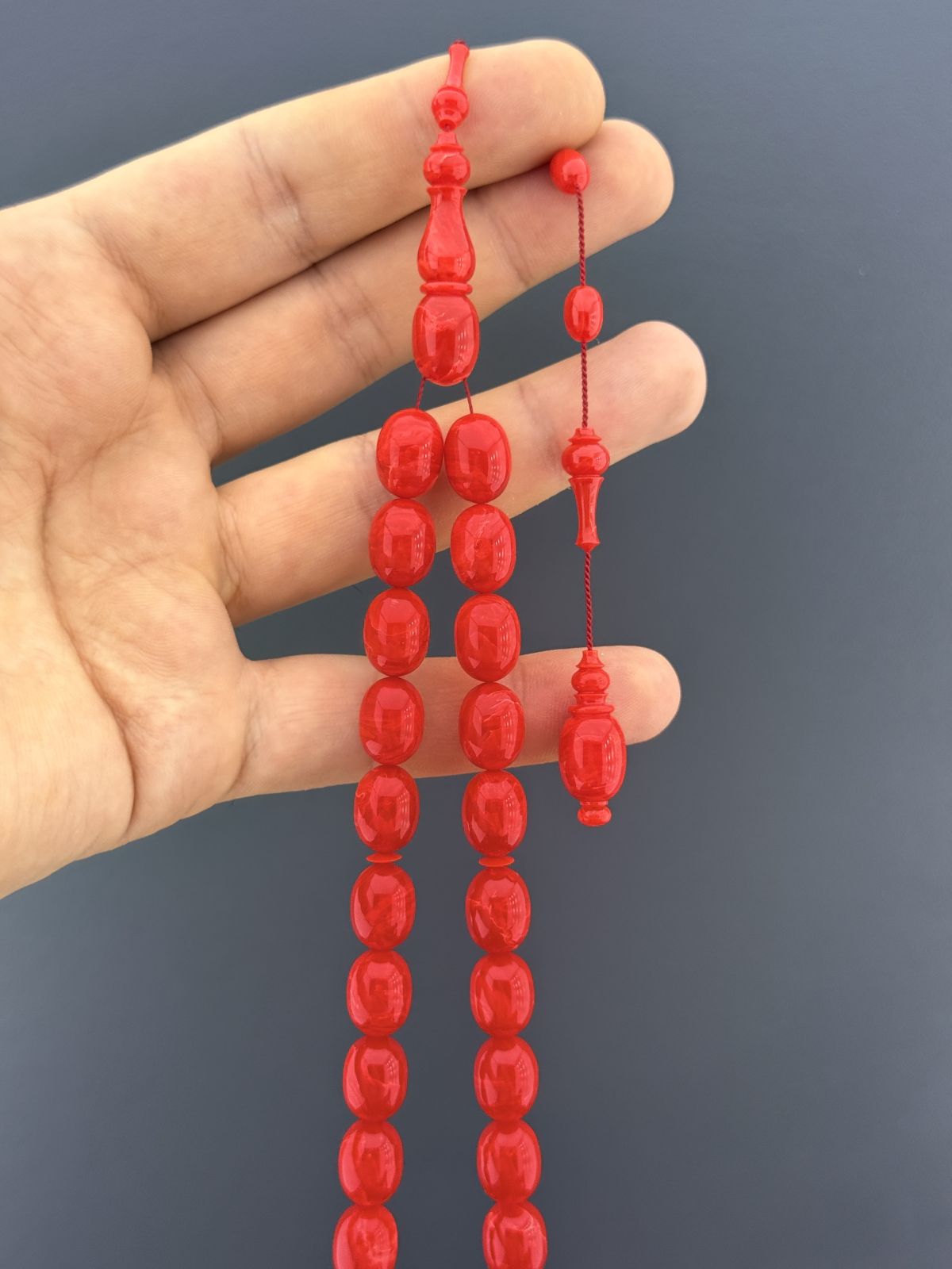 Alman Katalin Beyzi Kesim Tesbih (9,50x13mm)
