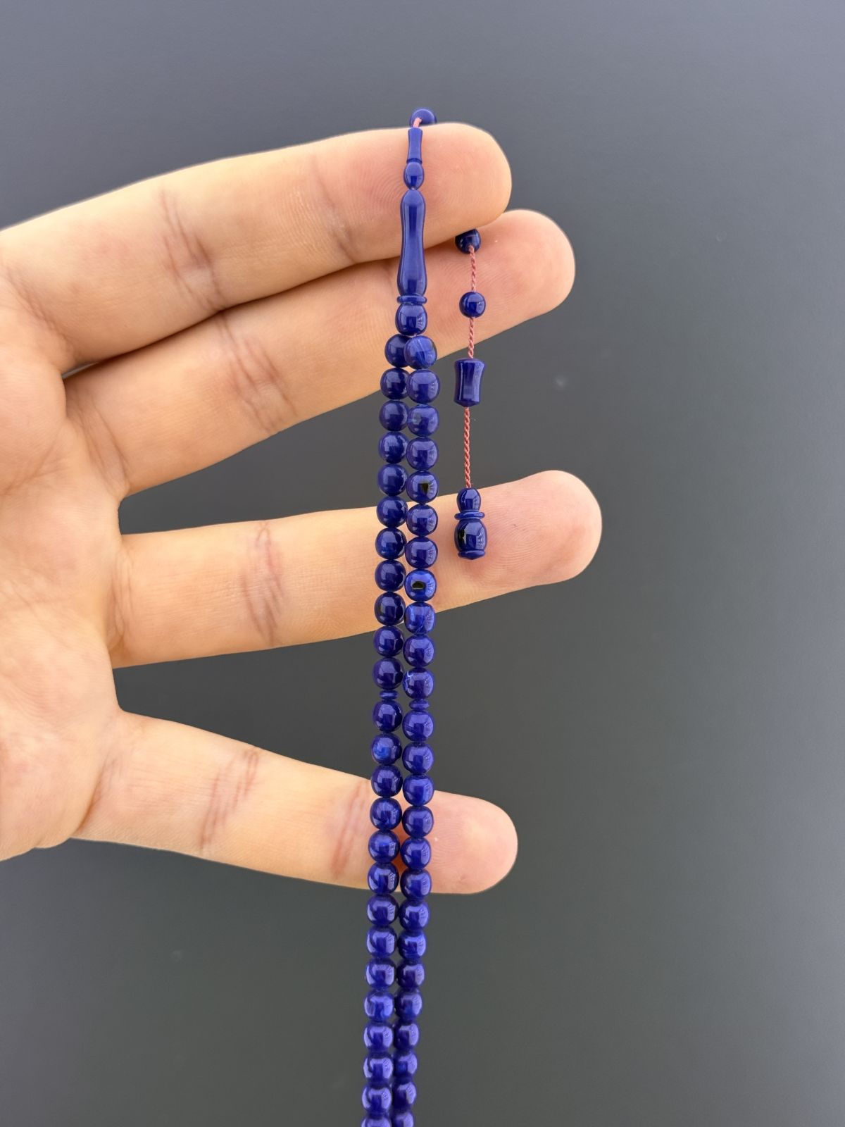 Alman Katalin Küre Kesim Tesbih (5x5mm)