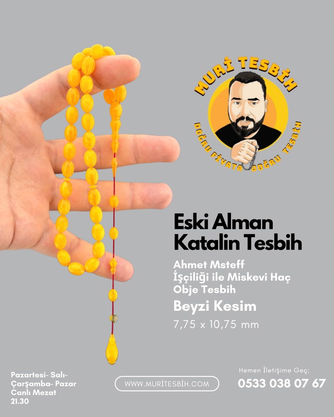 Ahmed Mastff Eski Alman Katalin Miskevi Haç Obje