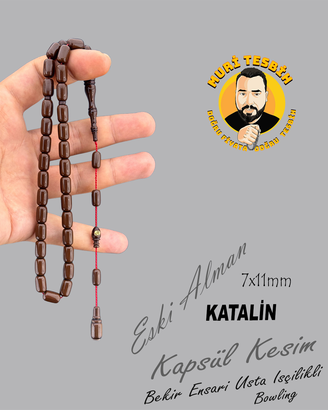 BEKİR ENSARİ BOWLİNG ESKİ ALMAN KATALİN KAPSÜL KESİM 7X11