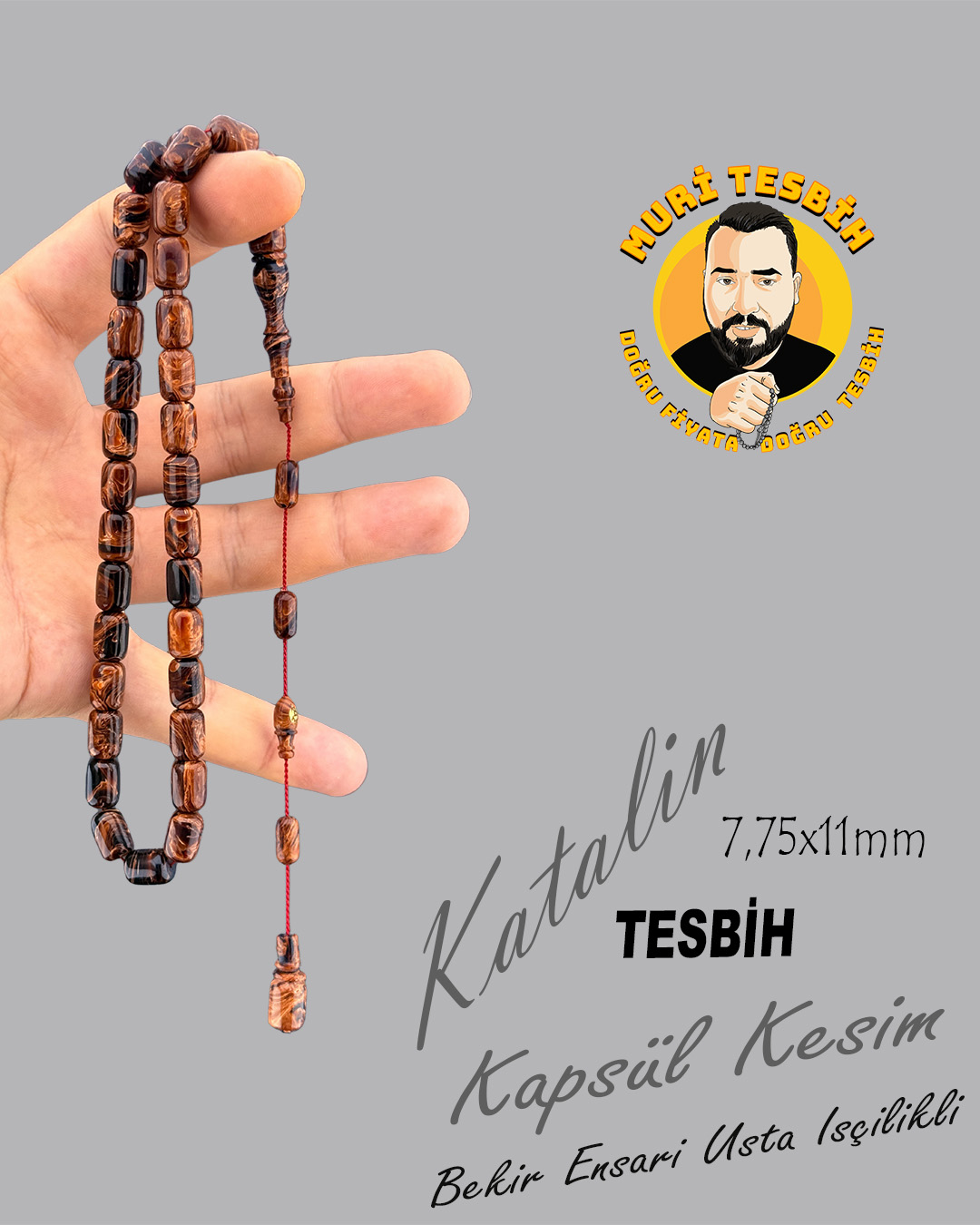 BEKİR ENSARİ ÖZEL İŞÇİLİK KATALİN KAPSÜL KESİM 7,75X11