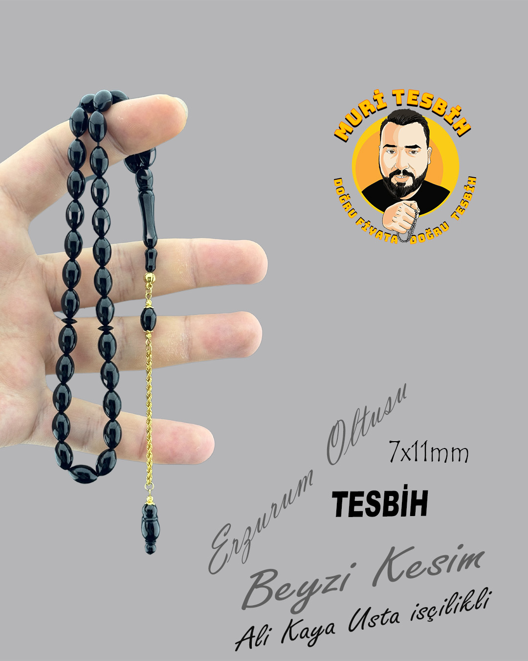 14 K ALTIN PÜSKÜL ALİ KAYA ERZURUM OLTUSU BEYZİ KESİM 7X11
