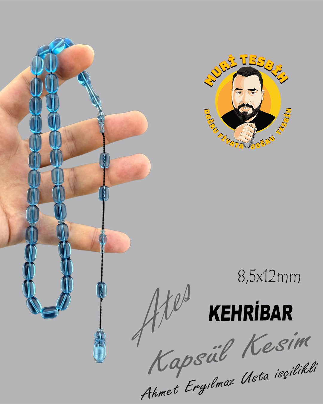 AHMET ERYILMAZ ATEŞ KEHRİBAR KAPSÜL KESİM 8,50X12