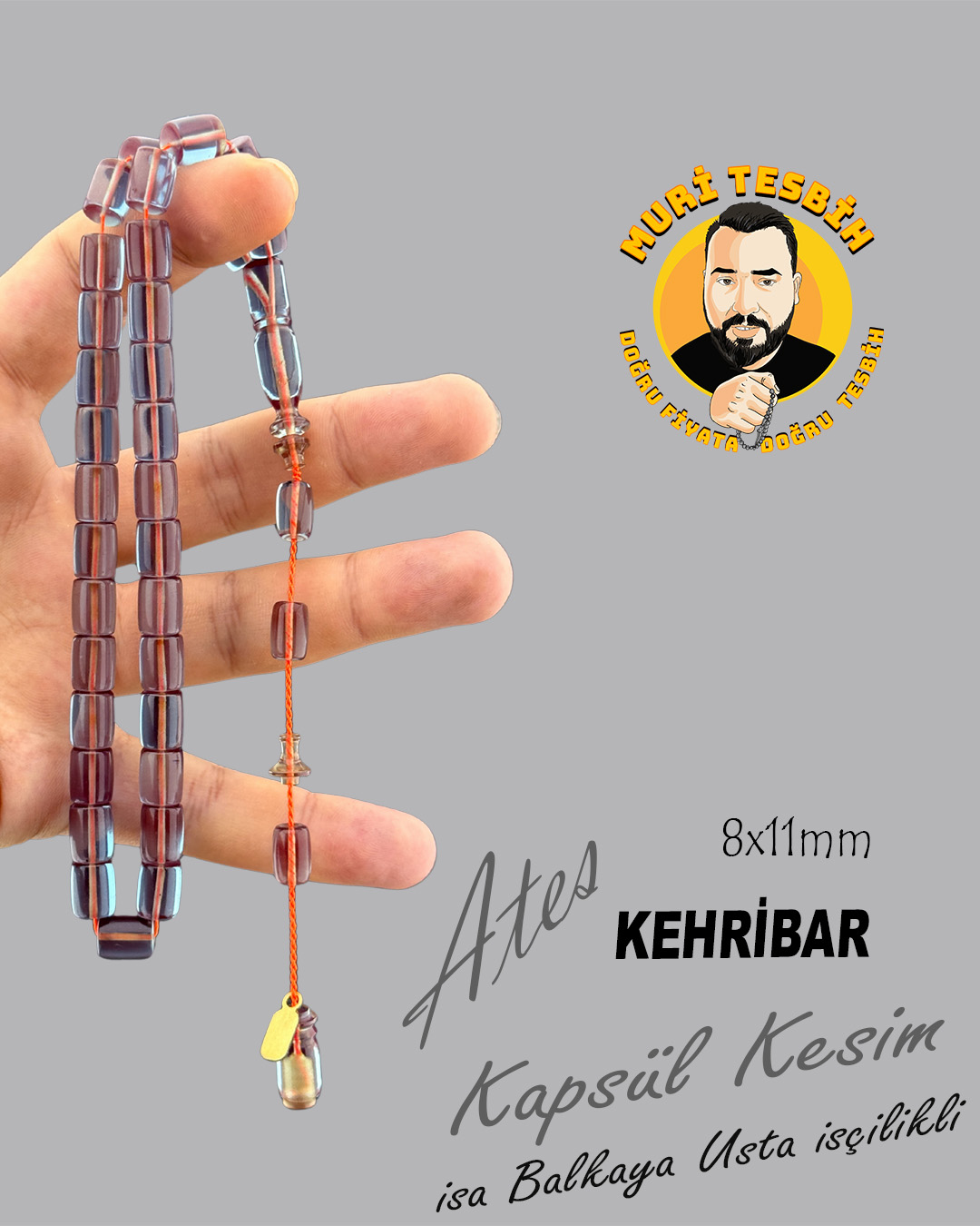 İSA BALKAYA ATEŞ KEHRİBAR KAPSÜL KESİM 8X11