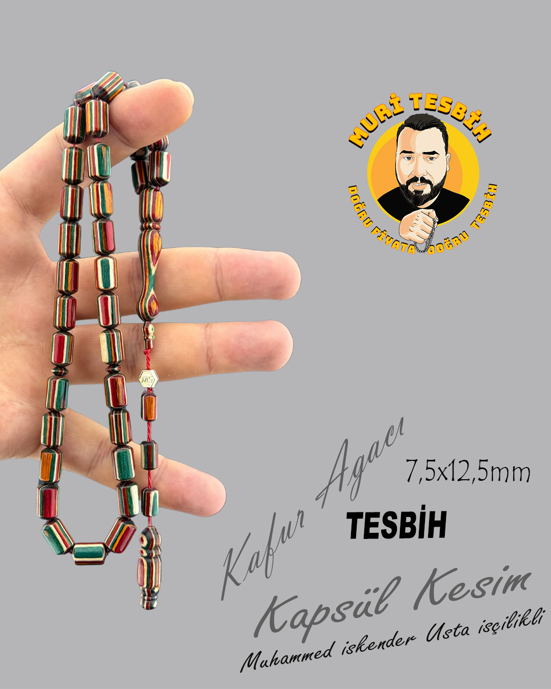 MUHAMMED İSKENDER KAFUR AĞACI KAPSÜL KESİM 7,50X12,50