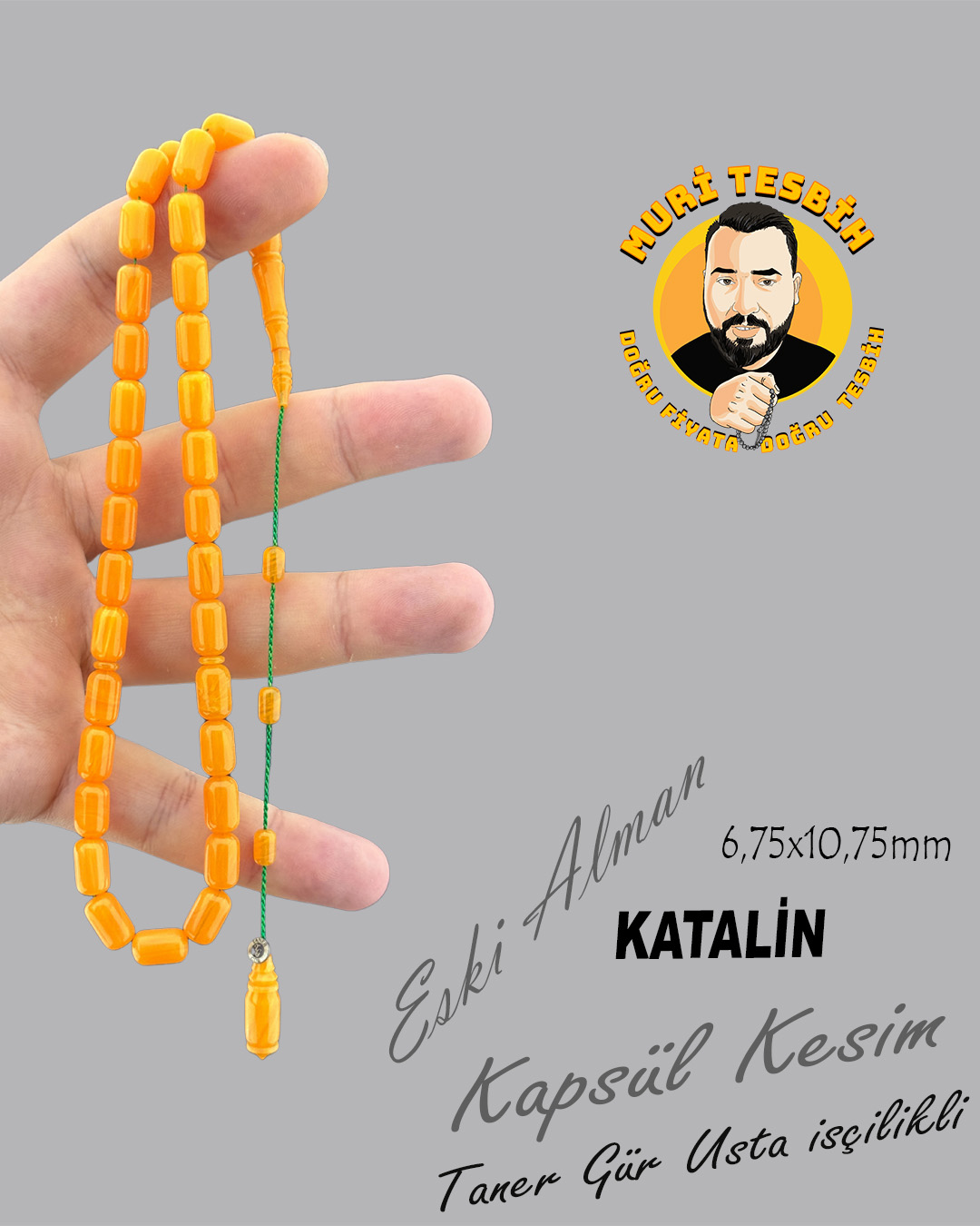 TANER GÜR BLOK MALZEME ESKİ ALMAN KATALİN KAPSÜL KESİM 6,75X10,75