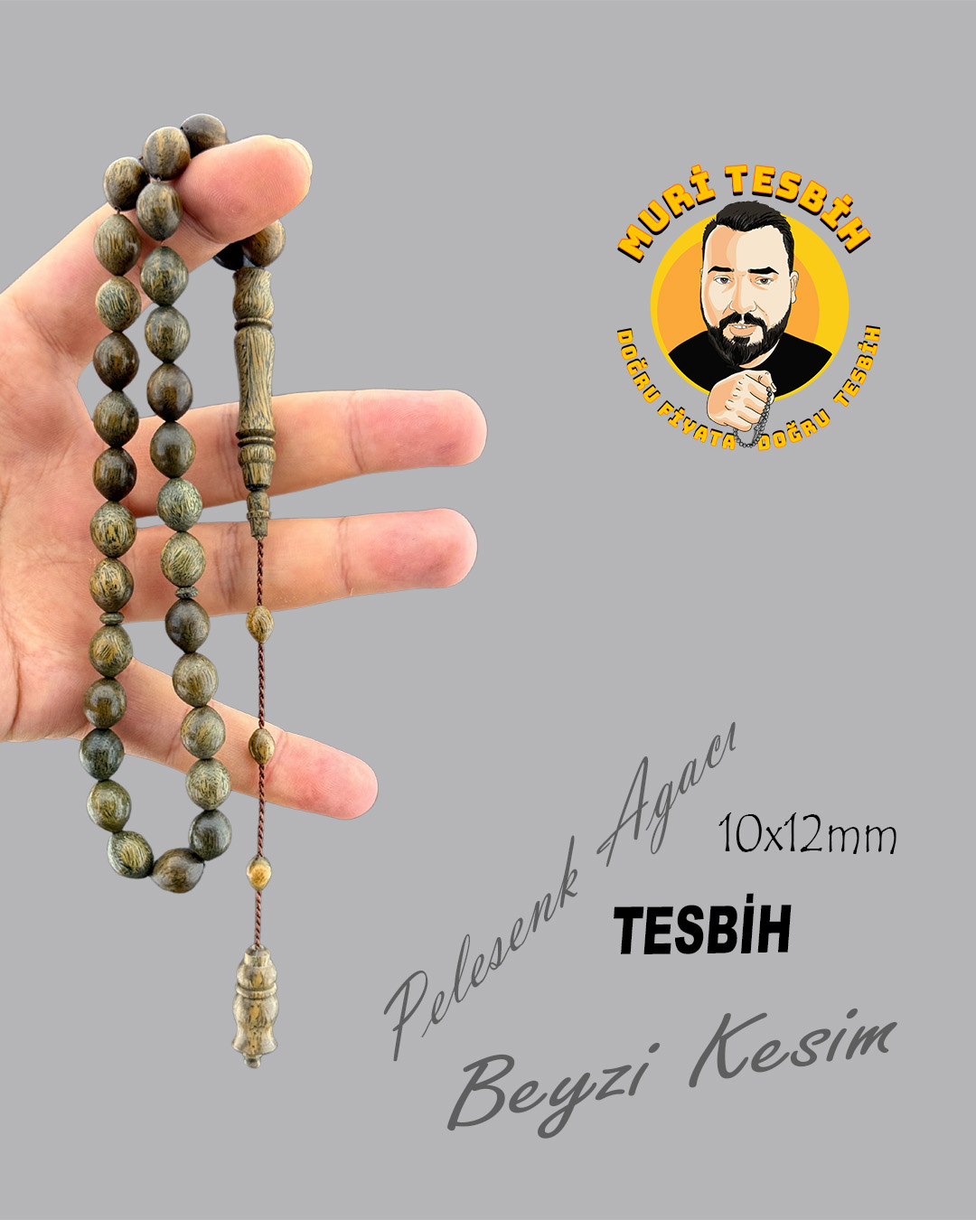 YEŞİL PELESENK BEYZİ KESİM 10X12