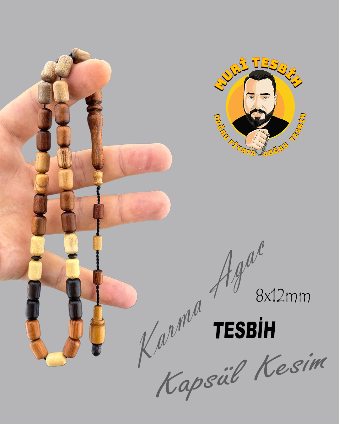 KARMA AĞAÇ KAPSÜL KESİM 8X12mm