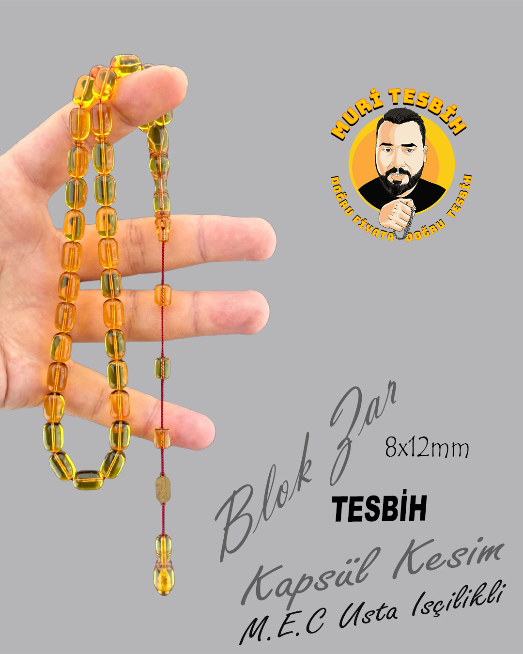 MEHMET EMİN CEYLAN BLOK ZAR 8X12mm