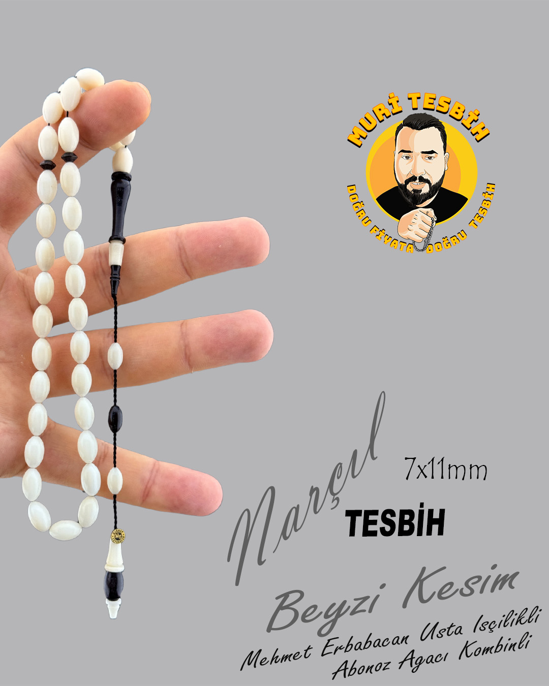 MEHMET ERBABACAN ABONOZ KOMBİNLİ NARÇIL BEYZİ KESİM 7X11