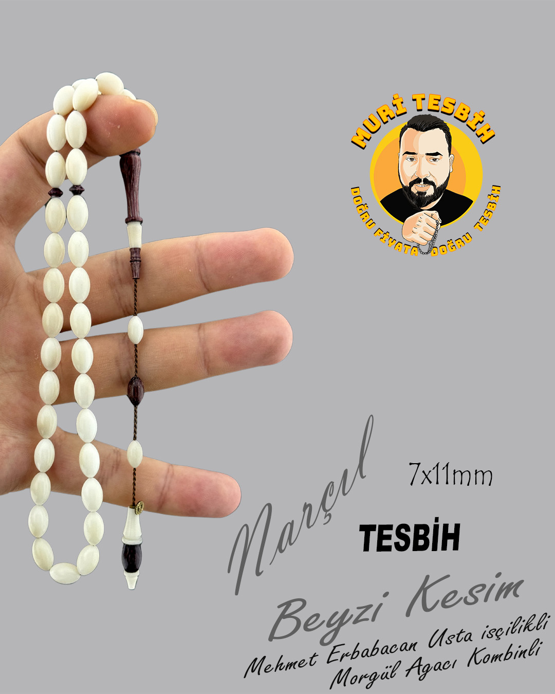 MEHMET ERBABACAN MORGÜL KOMBİNLİ NARÇIL BEYZİ KESİM 7X11