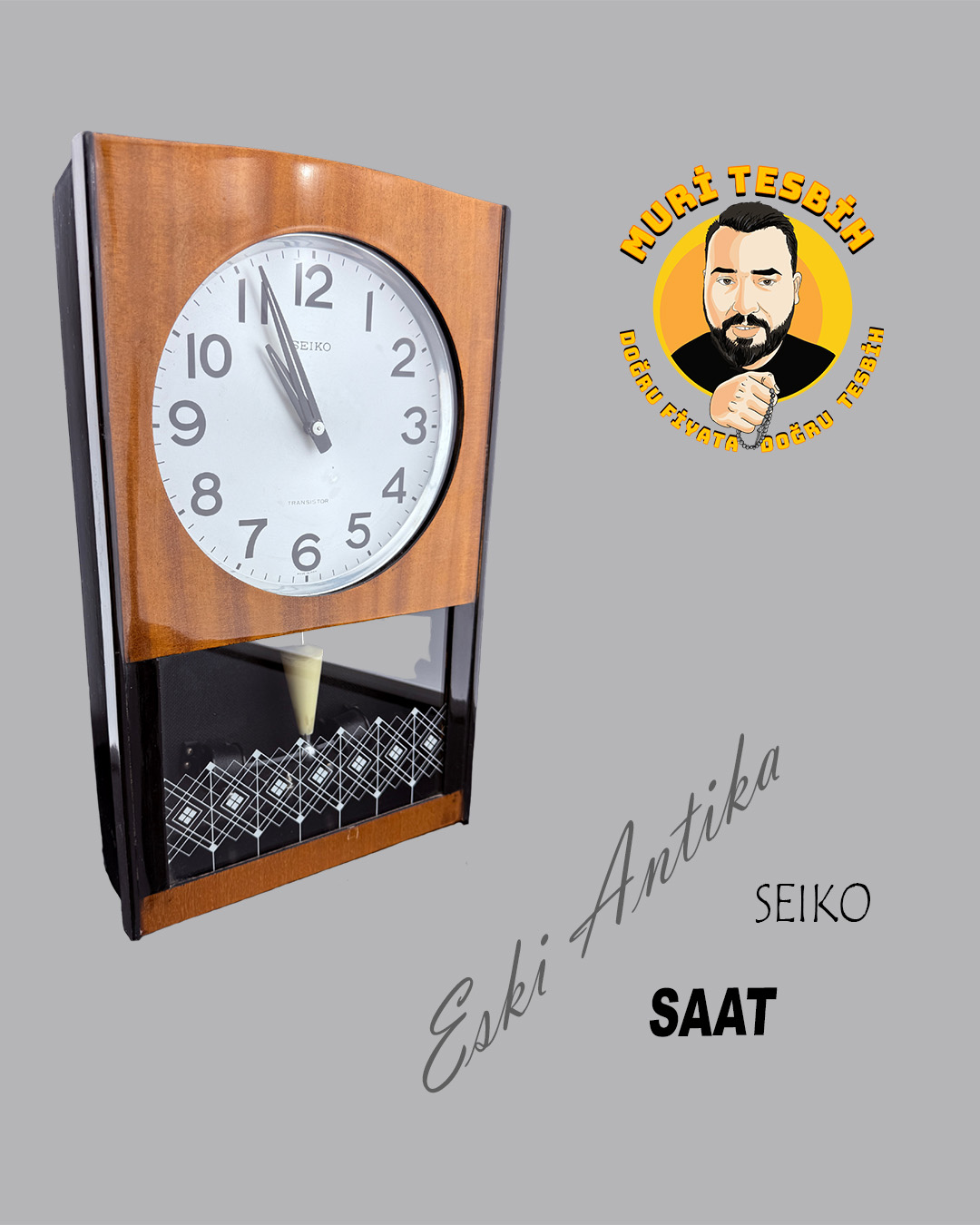 SEİKO ESKİ ANTİKA SAAT