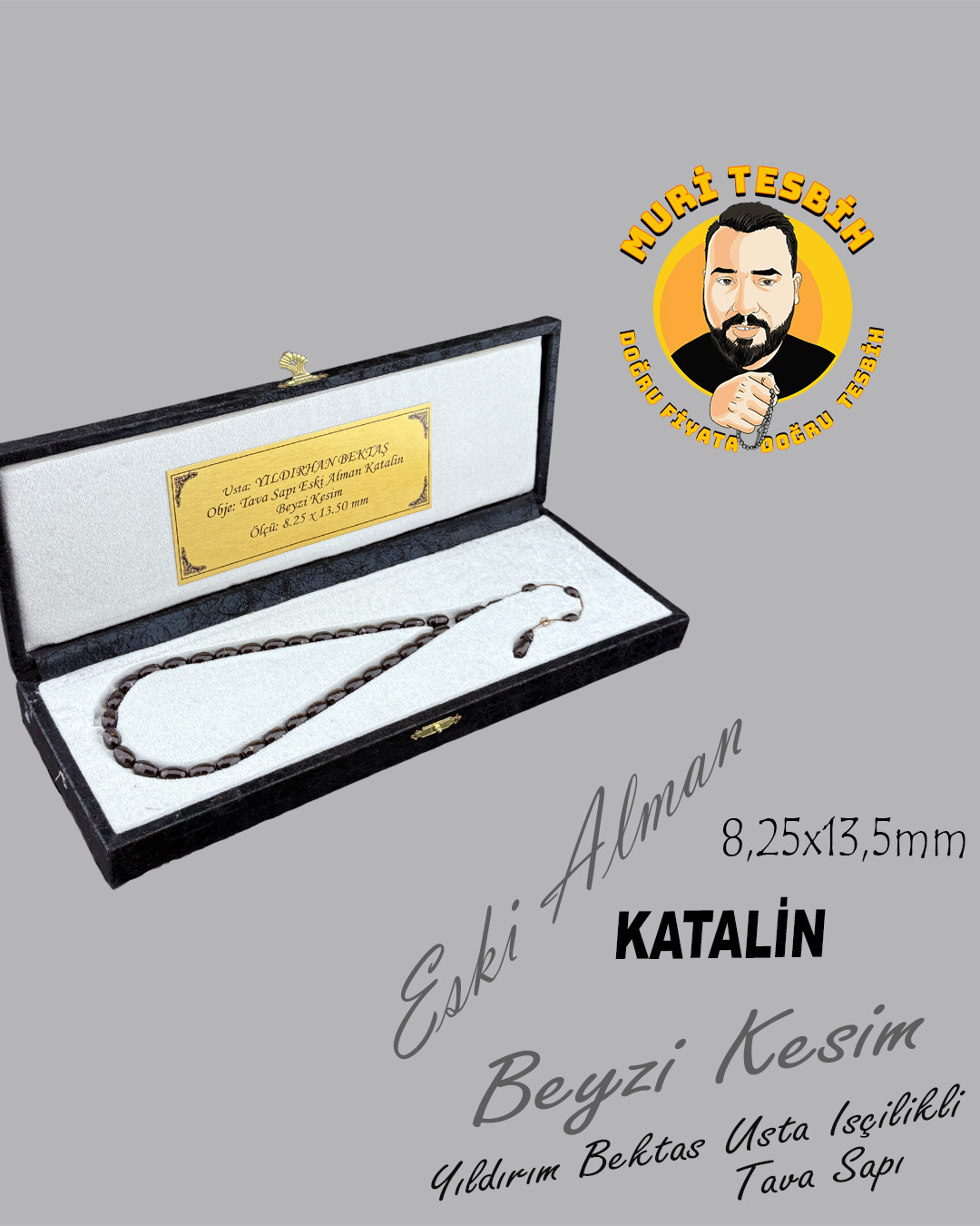 YILDIRHAN BEKTAŞ TAVA SAPI ESKİ ALMAN KATALİN BEYZİ KESİM 8,25X13,50
