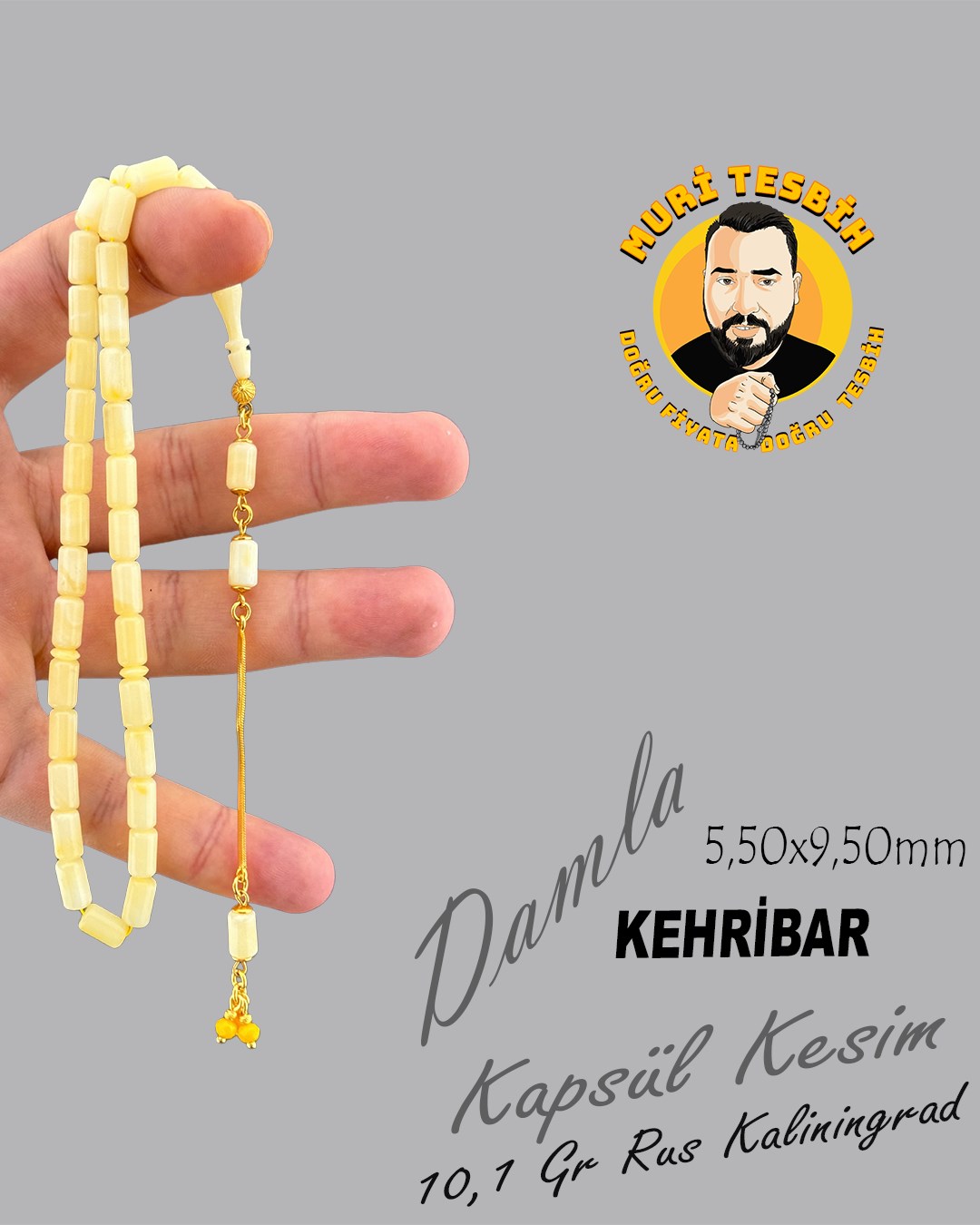 10,1 GR RUS KALİNİNGRAD DAMLA 925 AYAR GÜMÜŞ PÜSKÜL KAPSÜL KESİM 5,50X9,50