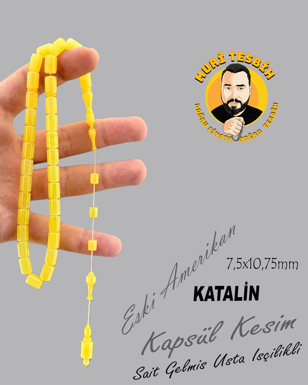 SAİT GELMİŞ TAVLA PULU ESKİ AMERİKAN KATALİN KAPSÜL KESİM 7,5X10,75mm
