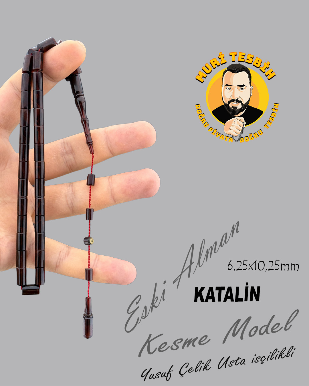 YUSUF ÇELİK BORU OBJE ESKİ ALMAN KATALİN KESME MODEL 6,25X10,25