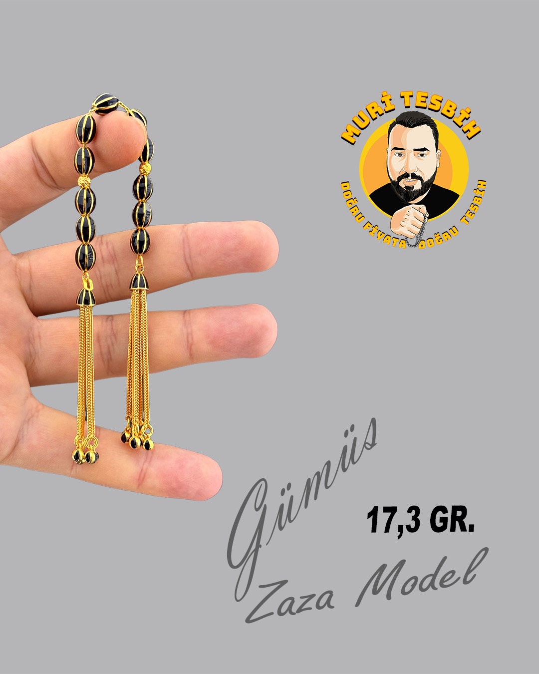 17,3 GR ÖZEL TASARIM GÜMÜŞ ZAZA MODEL