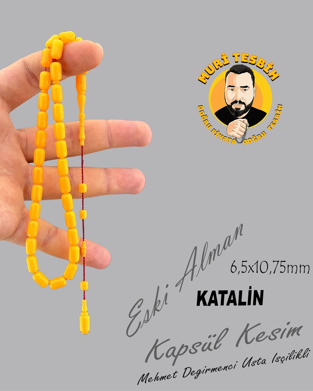 MEHMET DEĞİRMENCİ ESKİ ALMAN KATALİN KAPSÜL KESİM 6,50X10,75