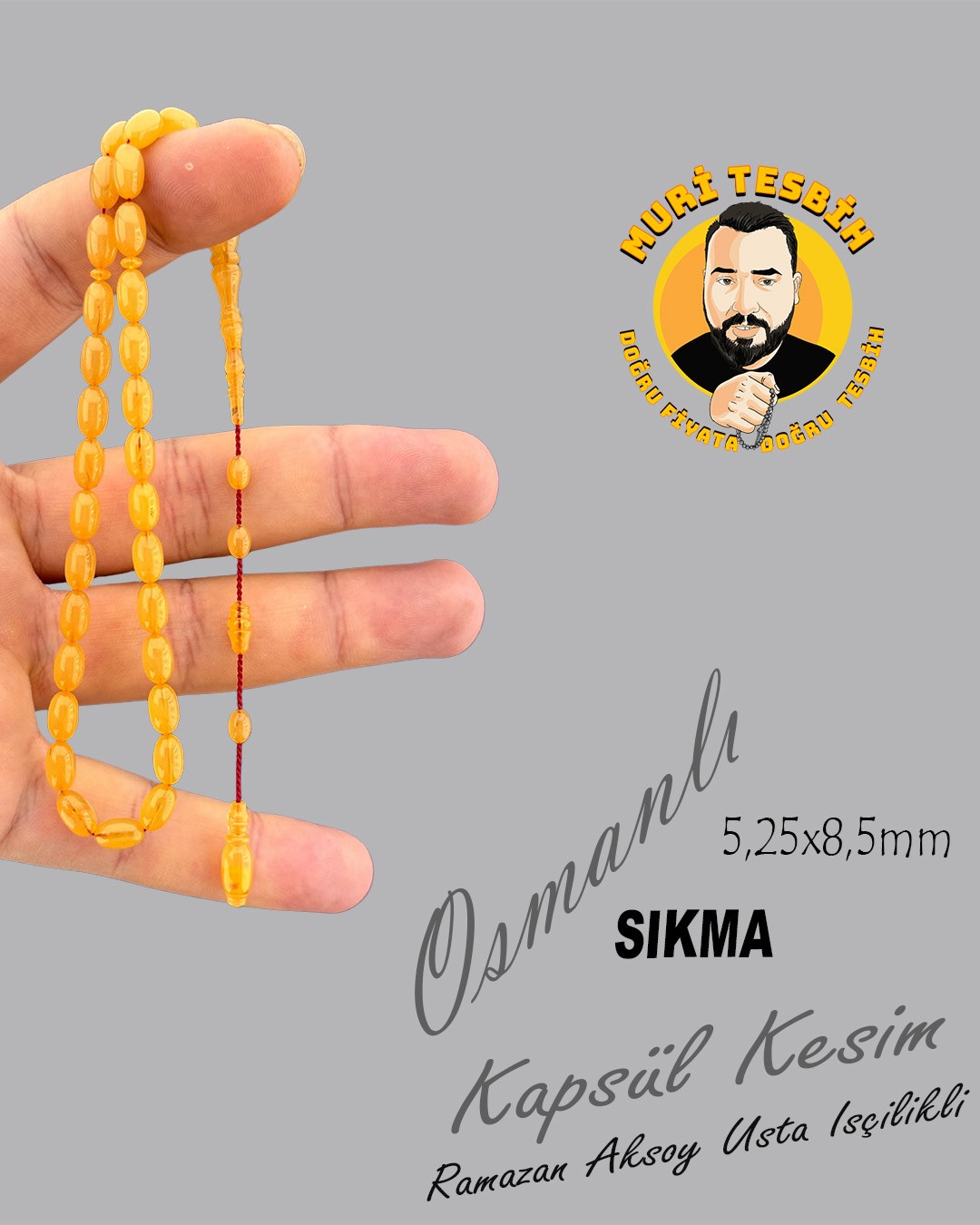 RAMAZAN AKSOY 7 GR OSMANLI SIKMA KAPSÜL KESİM 5,25X8,50